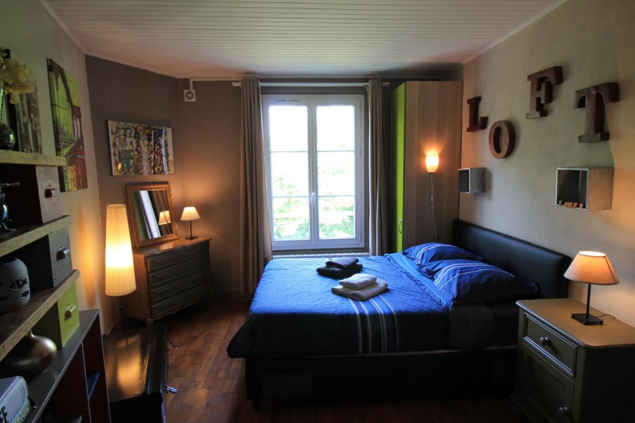 Disponible - Appartement Entier - Ligne H 15Mn Paris-Gare Du Nord, Parking Rue Gratuit, 4 Pers, Station De Train En Face Toutes Les 15Mn, Hippodrome, Cdfas, Universite, Borne Electrique, 1Er Etage Eaubonne Kültér fotó